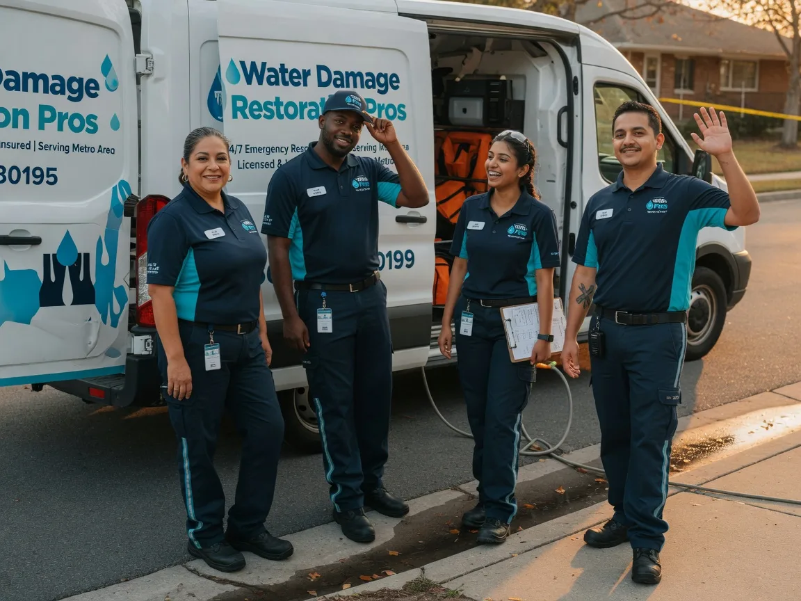 Water Damage Restoration company in Fellows, CA